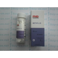 PHD Methyl 25 50 tablets